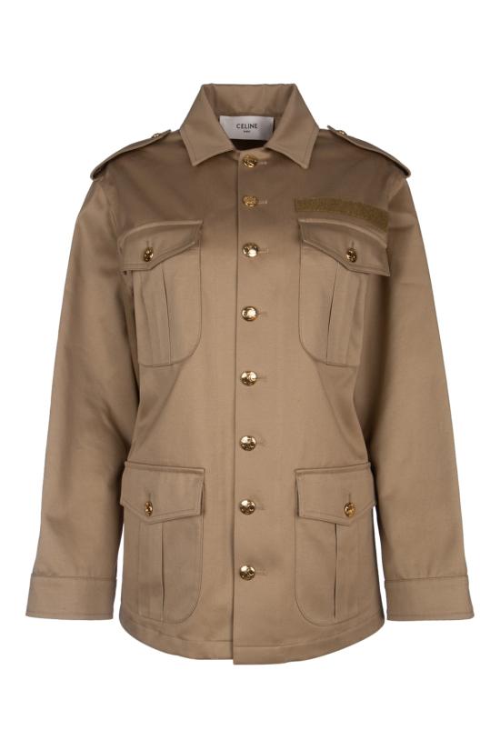 24FW 셀린느 자켓 2W04B650V 04DB DARKBEIGE