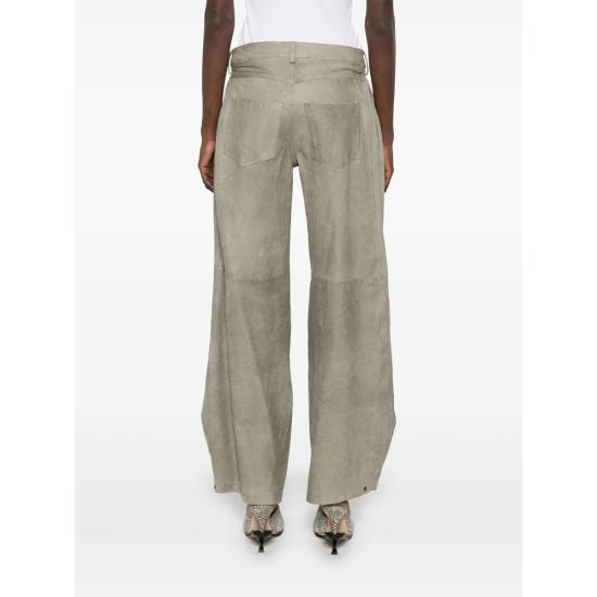 25SS 살바토레 산토로 팔라초 팬츠 48046 D MUD GREEN - SALVATORE SANTORO