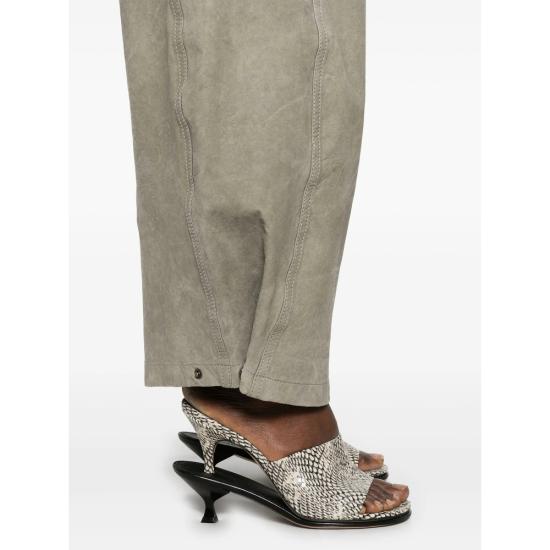 25SS 살바토레 산토로 팔라초 팬츠 48046 D MUD GREEN - SALVATORE SANTORO