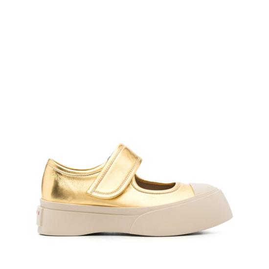 25SS 마르니 스니커즈 PR695 SNZW003120 00Y65 GOLD