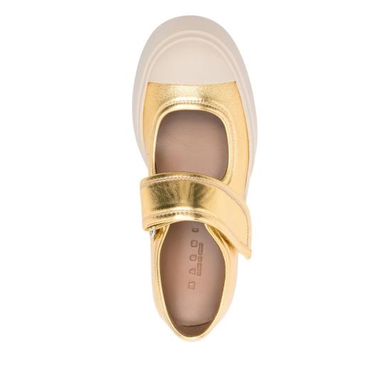 25SS 마르니 스니커즈 PR695 SNZW003120 00Y65 GOLD - MARNI