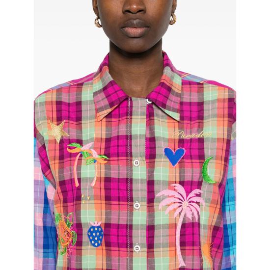 25SS Susanna Blu 셔츠 GARDENIA GB39 PINK BLUE - OTHER BRANDS