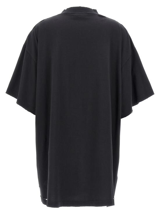 25SS 발렌시아가 반팔 티셔츠 811688TRVU69034 Black - BALENCIAGA