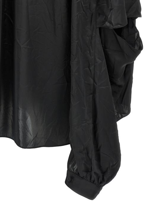 25SS 발렌시아가 블라우스 814139TKN011000 Black - BALENCIAGA