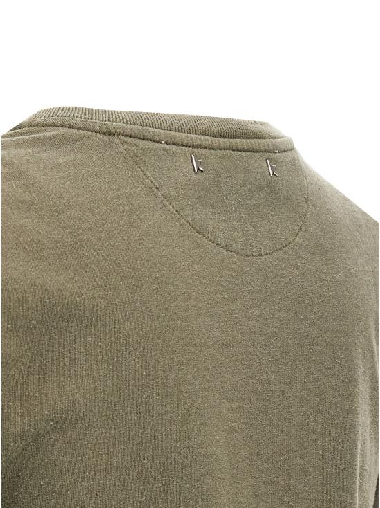 25FW 골든구스 반팔 티셔츠 GWP01221P0006713547935479 Green - GOLDEN GOOSE