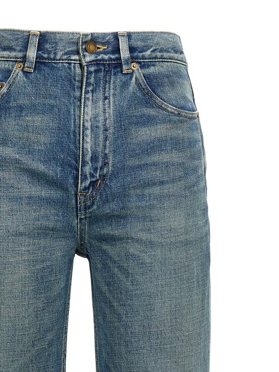 25SS 생로랑 데님 팬츠 823599YI8634293 Blue - SAINT LAURENT