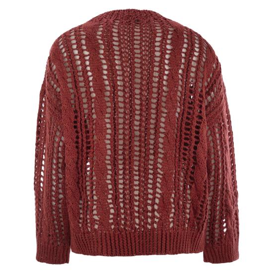 25SS 브루넬로 쿠치넬리 스웨터 M3Y351800 RED - BRUNELLO CUCINELLI