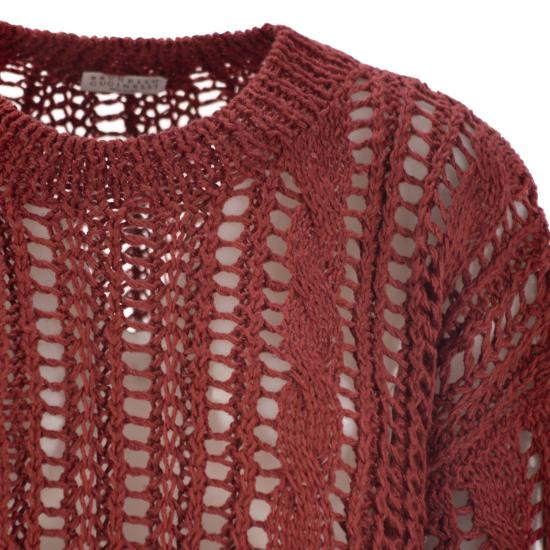 25SS 브루넬로 쿠치넬리 스웨터 M3Y351800 RED - BRUNELLO CUCINELLI