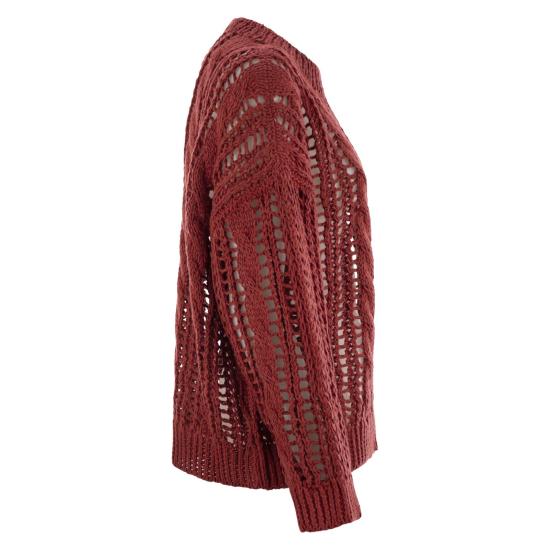 25SS 브루넬로 쿠치넬리 스웨터 M3Y351800 RED - BRUNELLO CUCINELLI