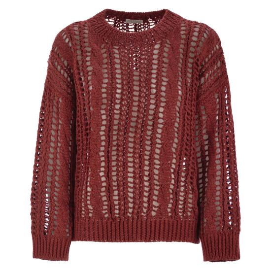 25SS 브루넬로 쿠치넬리 스웨터 M3Y351800 RED