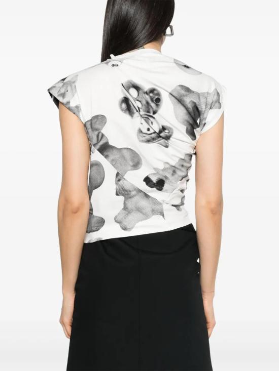  비비안웨스트우드 반팔 티셔츠 1504000AJ006F white - VIVIENNE WESTWOOD