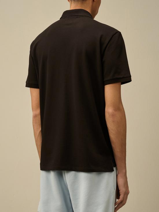 25SS 씨피 컴퍼니 폴로 티셔츠 18CMPL065A005263W 999 BLACK - C.P. COMPANY