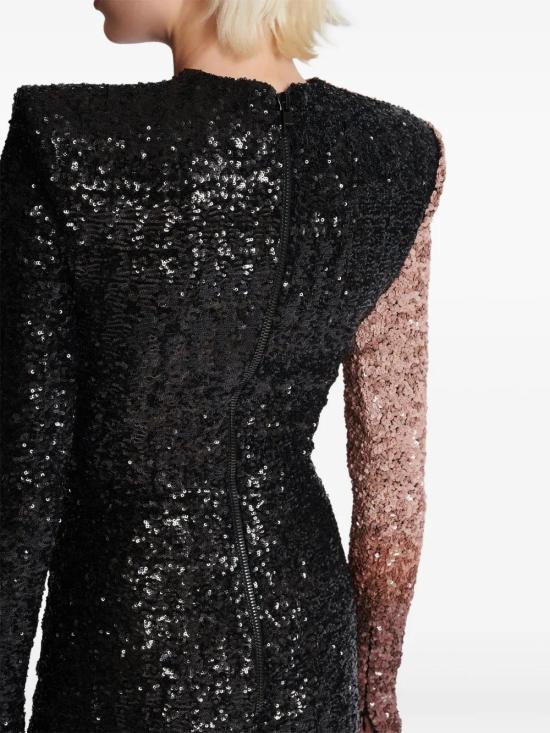  발망 롱 원피스 EF0R8835PC93 - BALMAIN