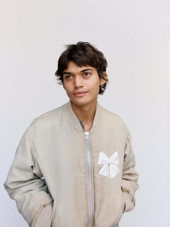  마리아노 자켓 말리아노 선번트 크림 트윌 프로테스타 봄버 - MAGLIANO