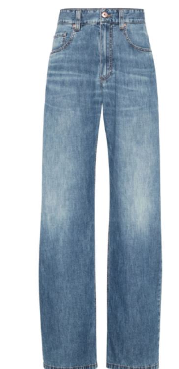 25SS 브루넬로 쿠치넬리 스트레이트 팬츠 MH192P5565 C8982 - BRUNELLO CUCINELLI