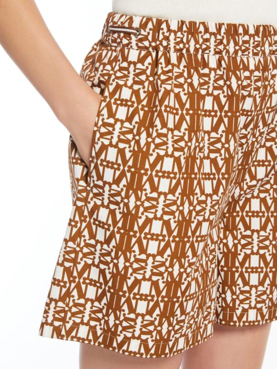 25SS 막스마라 숏팬츠 2511141032600 003 Brown - MAX MARA