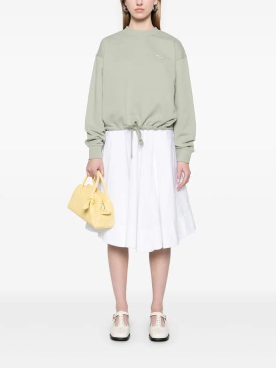  메종키츠네 긴팔 티셔츠 OW00302KM0325 sage - MAISON KITSUNE