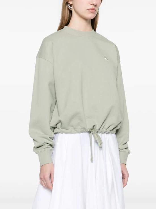  메종키츠네 긴팔 티셔츠 OW00302KM0325 sage - MAISON KITSUNE