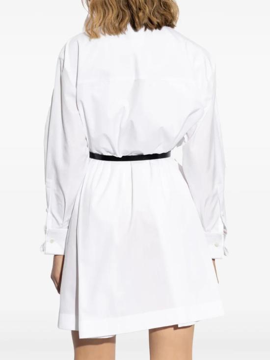  막스마라 미디 원피스 2511221102 white - MAX MARA