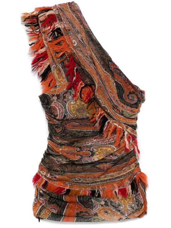  이자벨마랑 블라우스 HT0634FAC2J06I dark orange