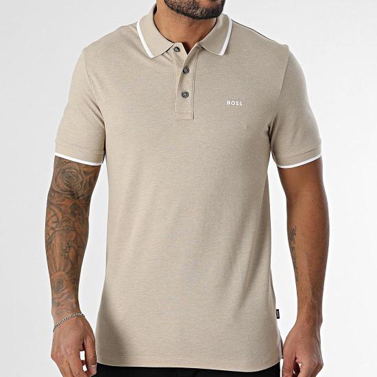 25SS 보스 폴로 티셔츠 50494697 10241531 01 290 Open beige