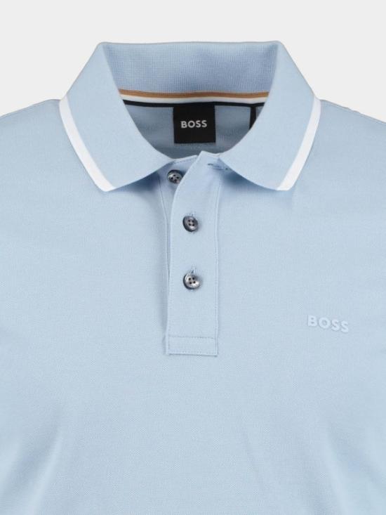 25SS 보스 폴로 티셔츠 50494697 10241531 01 450 Light pastel blue - BOSS
