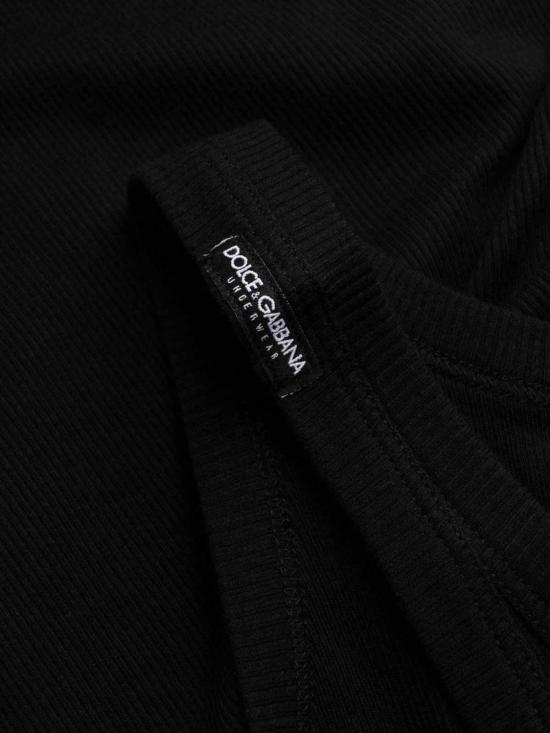  돌체앤가바나 민소매 티셔츠 M8C19JONN96N0000 Black - DOLCE & GABBANA