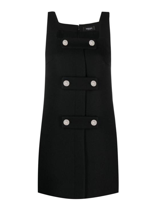  베르사체 미디 원피스 10112701A082081B000 Black