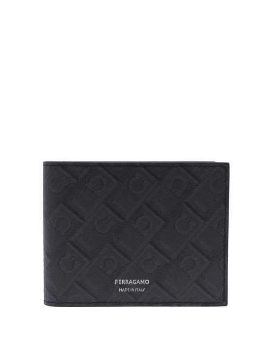 26FW 살바토레 페라가모 모노그램 숏 월렛 780328661550 BLACK
