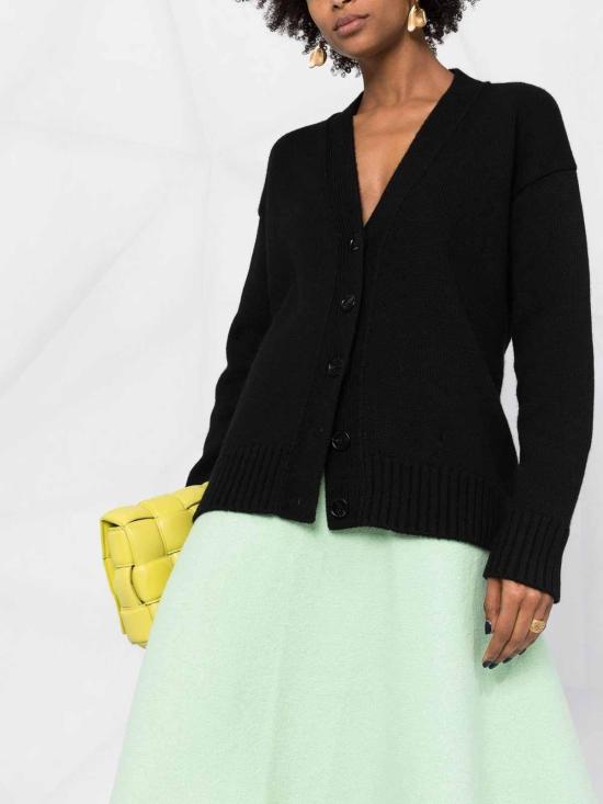  질샌더 가디건 J02GP0038J13203001 Black - JIL SANDER