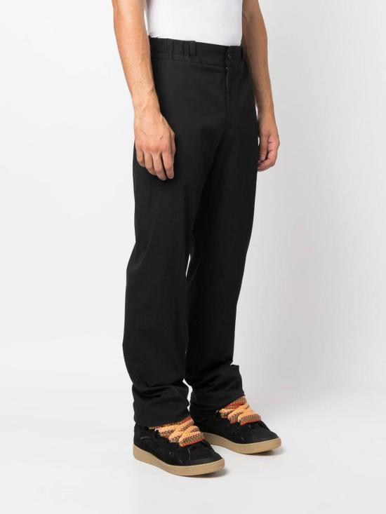  랑방 스트레이트 팬츠 RMTR00095712A2310 Black - LANVIN