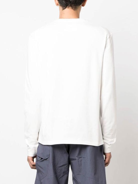 25FW 질샌더 긴팔 티셔츠 J47GC0116J20103102 White - JIL SANDER