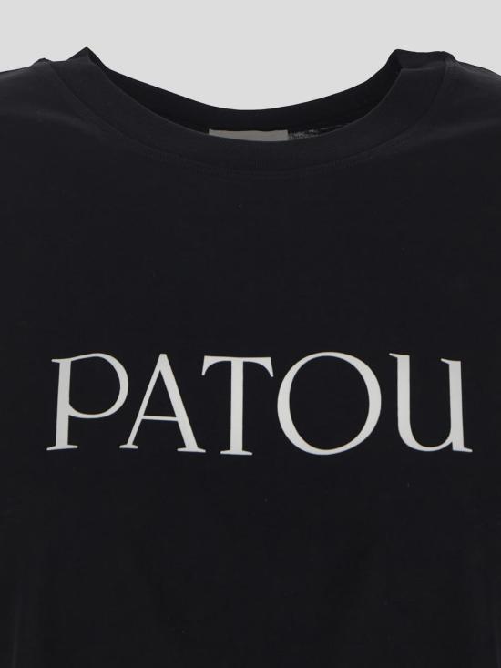 25SS 파투 반팔 티셔츠 JE0290ESSENTIEL 999B Black - PATOU