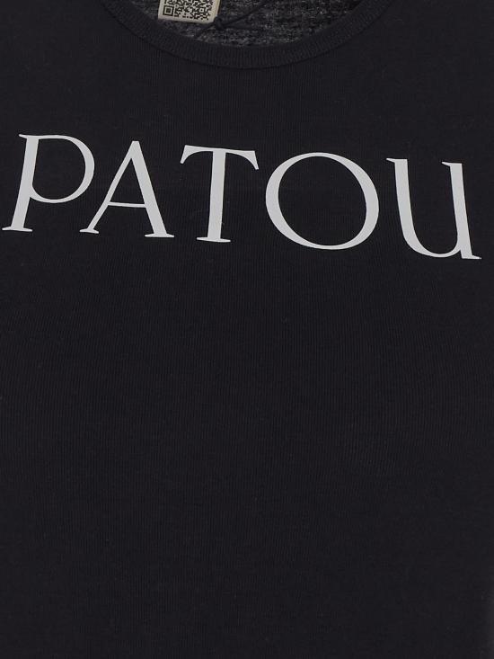 25SS 파투 민소매 티셔츠 JE0150ESSENTIEL 999B Black - PATOU