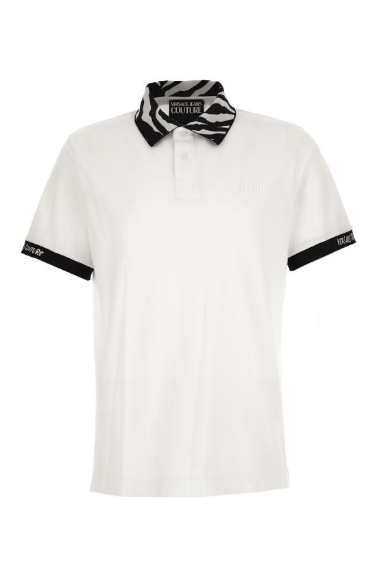 25SS 베르사체 폴로 티셔츠 78GAGT06 CJ01T003 White