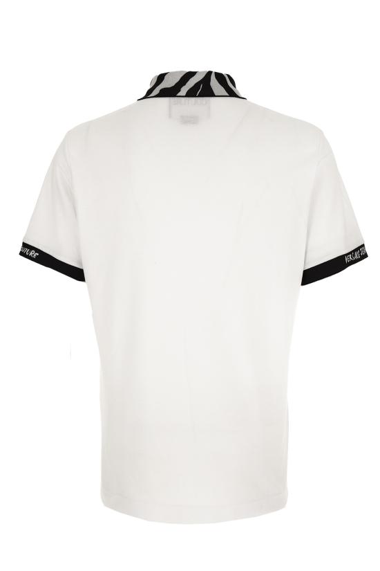 25SS 베르사체 폴로 티셔츠 78GAGT06 CJ01T003 White - VERSACE