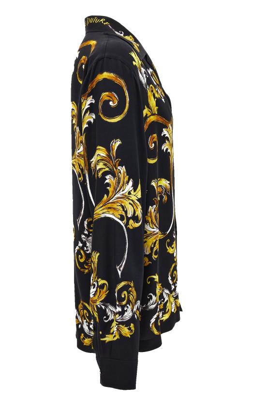 25SS 베르사체 셔츠 78GAL215 NS623G89 Black - VERSACE