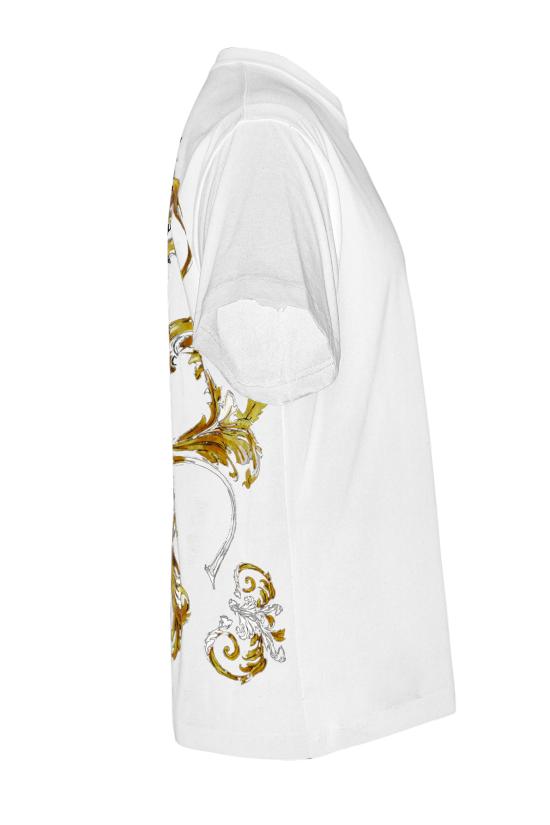 25SS 베르사체 반팔 티셔츠 78GAH6RB JS462G03 White - VERSACE