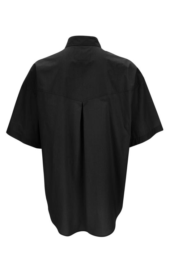 25SS 베르사체 반팔 셔츠 78GAL225 N0132899 Black - VERSACE