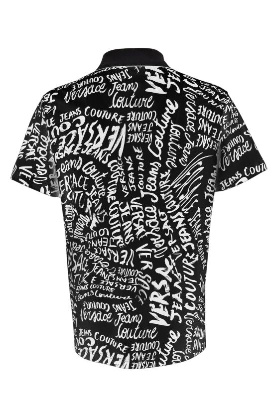25SS 베르사체 폴로 티셔츠 78GAG6R0 JS459L01 Black - VERSACE