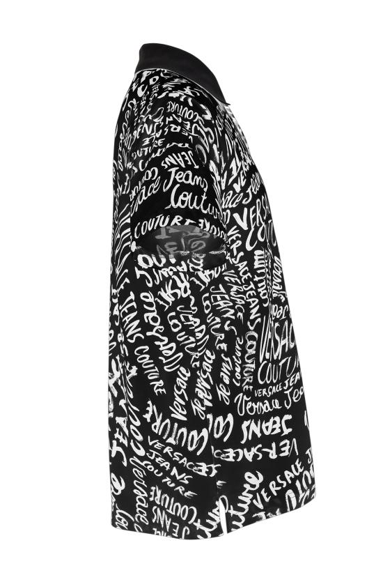 25SS 베르사체 폴로 티셔츠 78GAG6R0 JS459L01 Black - VERSACE