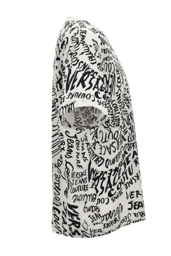 25SS 베르사체 반팔 티셔츠 78GAH6R0 JS440L02 White - VERSACE