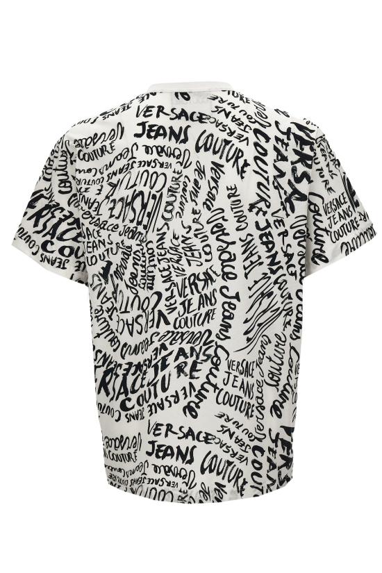 25SS 베르사체 반팔 티셔츠 78GAH6R0 JS440L02 White - VERSACE