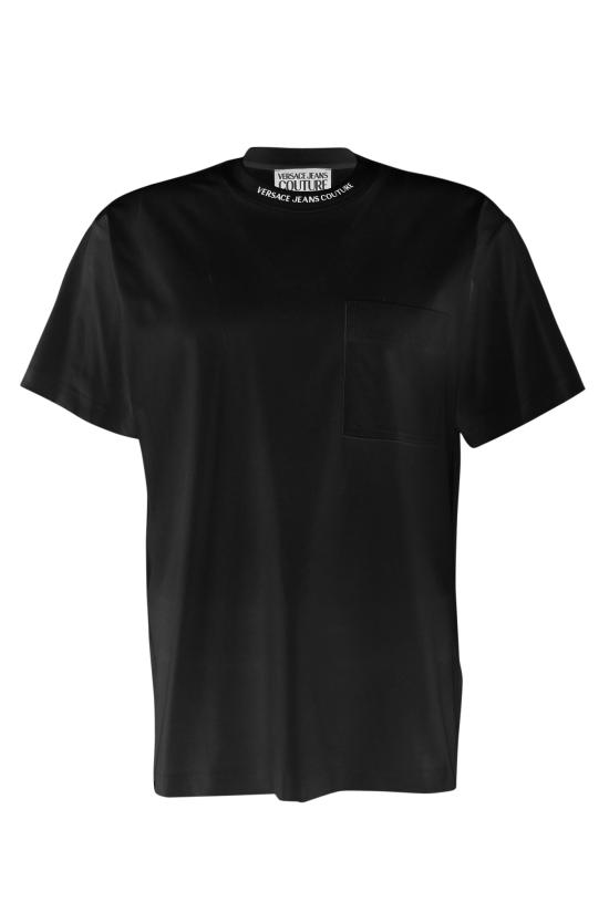 25SS 베르사체 반팔 티셔츠 78GAHE03 CJ00E899 Black