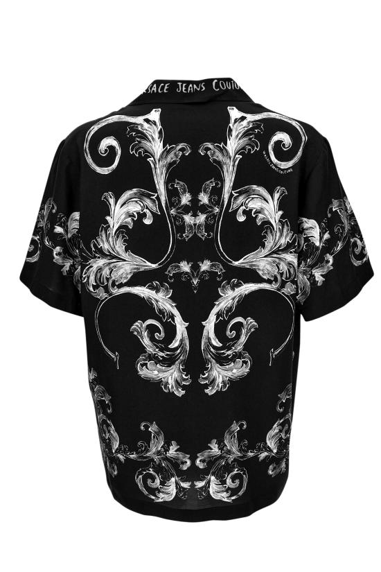 25SS 베르사체 반팔 셔츠 78GAL2BB NS624899 Black - VERSACE