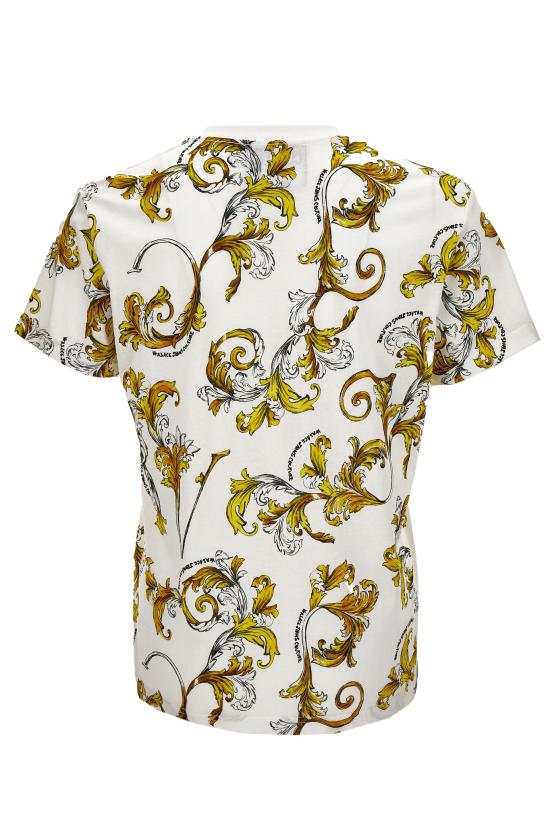 25SS 베르사체 반팔 티셔츠 78GAH6S0 JS458G03 White - VERSACE