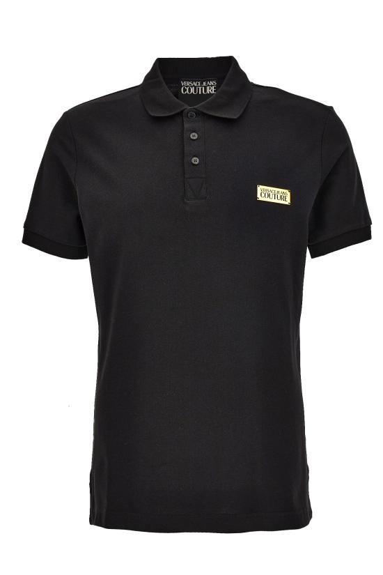 25SS 베르사체 폴로 티셔츠 78GAGT08 CJ01TG89 Black