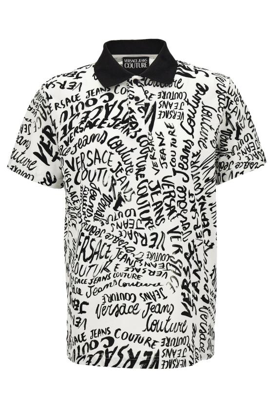 25SS 베르사체 폴로 티셔츠 78GAG6R0 JS459L02 White