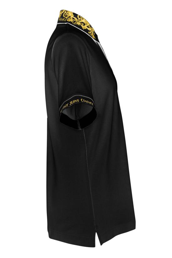 25SS 베르사체 바로크 폴로 셔츠 78GAGT04 CJ01TG89 Black - VERSACE