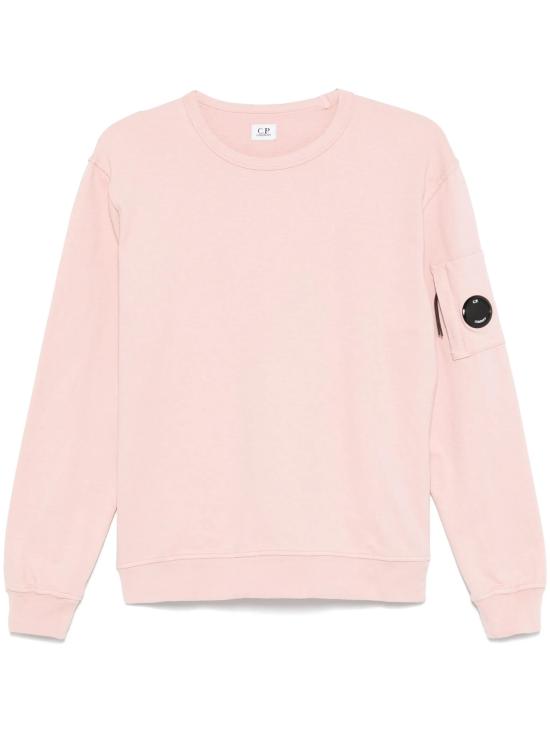 25SS 씨피 컴퍼니 레귤러 핏 코튼 스웨트셔츠  18CMSS019A002246G520 MISTY ROSE DOM